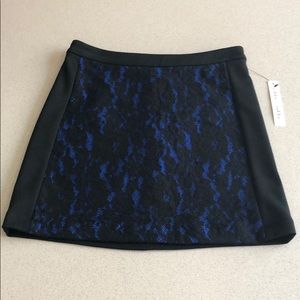 Robbi & Nikki Lace Panel Miniskirt